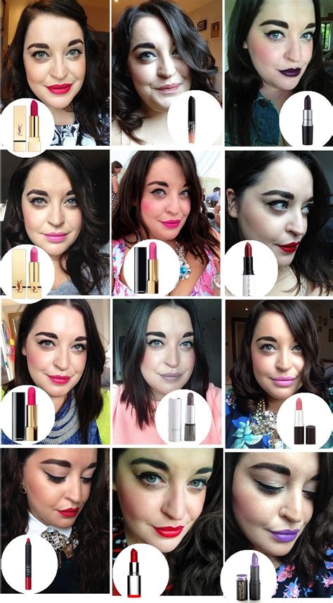 Top 12 lipsticks .